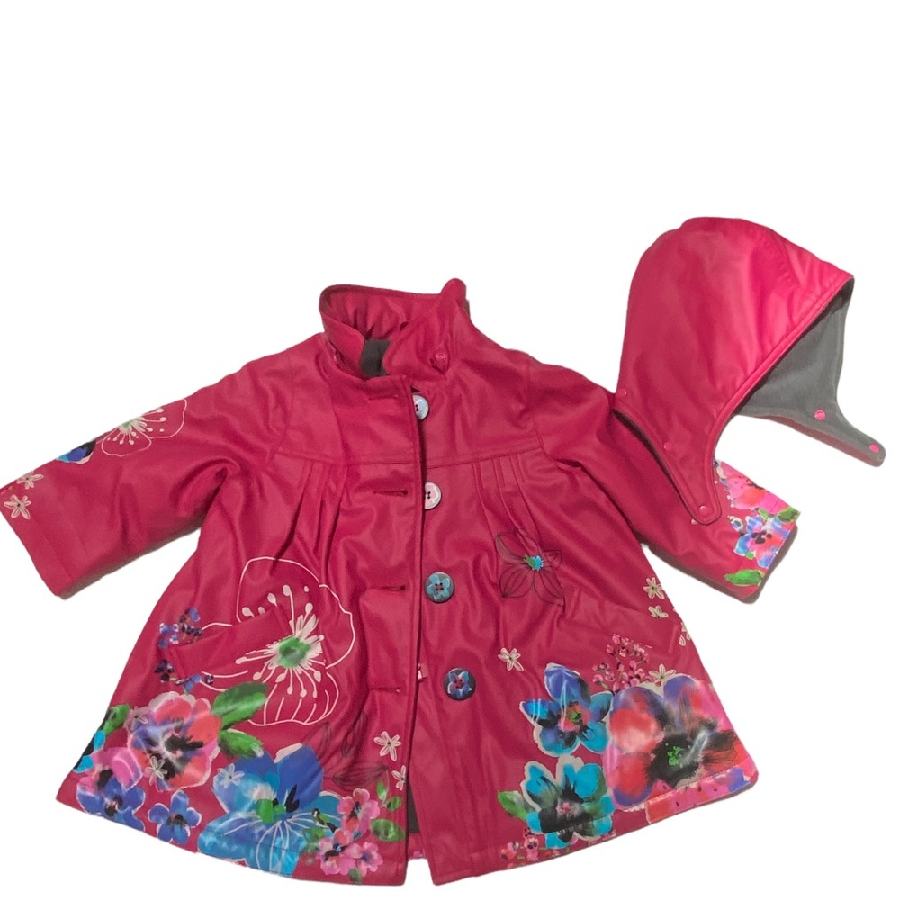 Catimini Lined Rainjacket/Extra Warm sz. 12 mo.